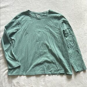 L.L. Bean Sage Green Long Sleeve Shirt